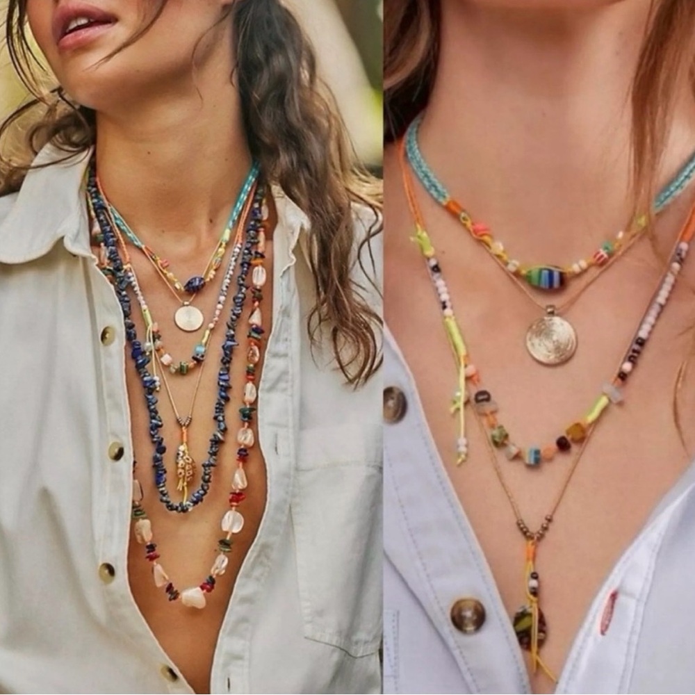 Free People “My Magic” Layered Necklace - Picture 2 of 7